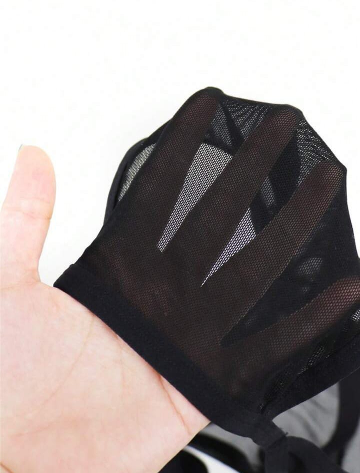 Men's Sheer Mesh Hollow Out Waist Briefs Underwear